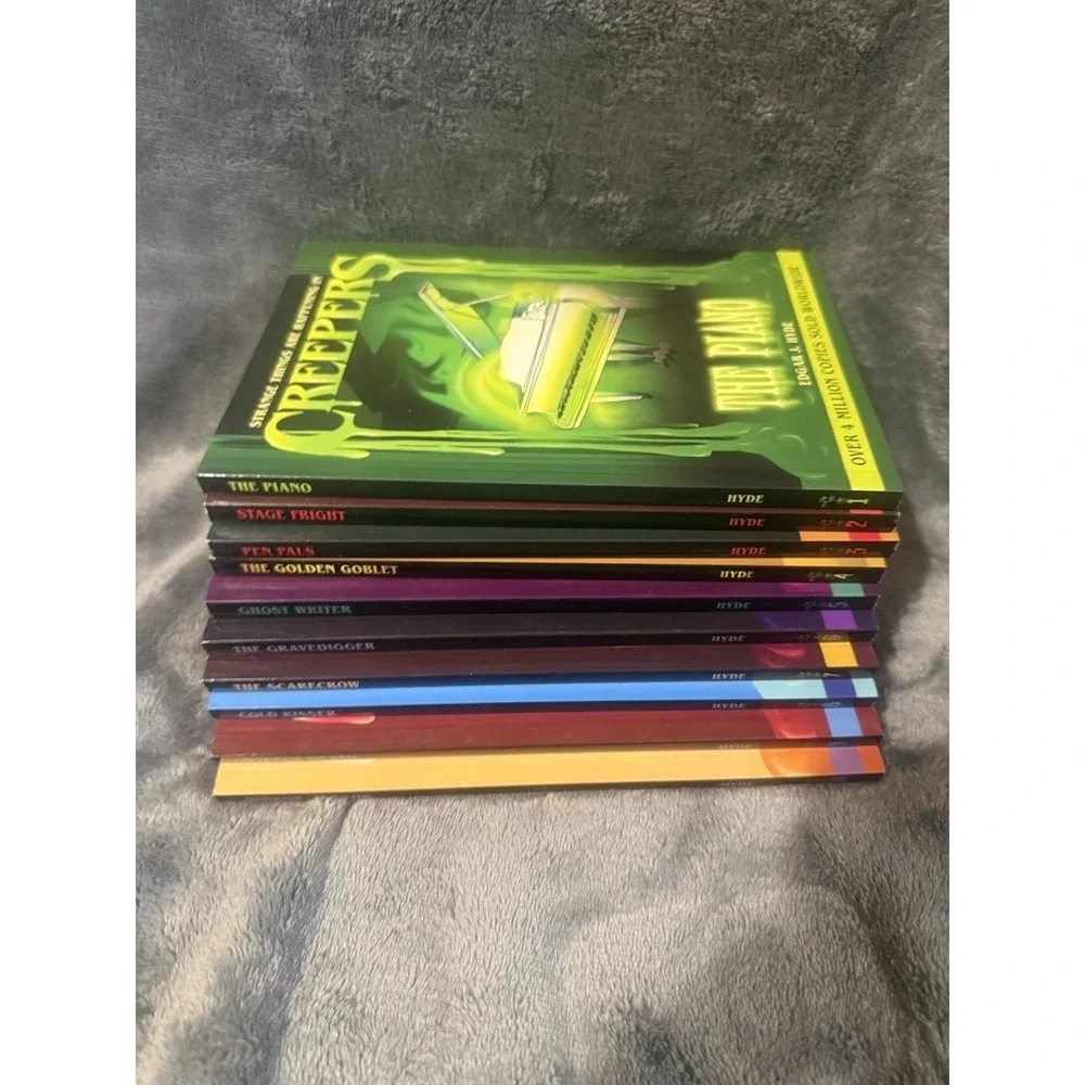 Creepers‎ 1-10 by Edgar J. Hyde (2023) Horror Series Paperbacks Full Set